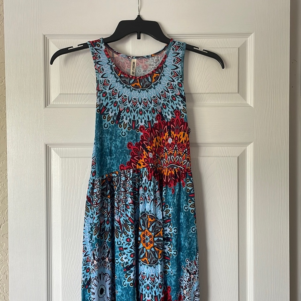 Floral Maxi Dress size M